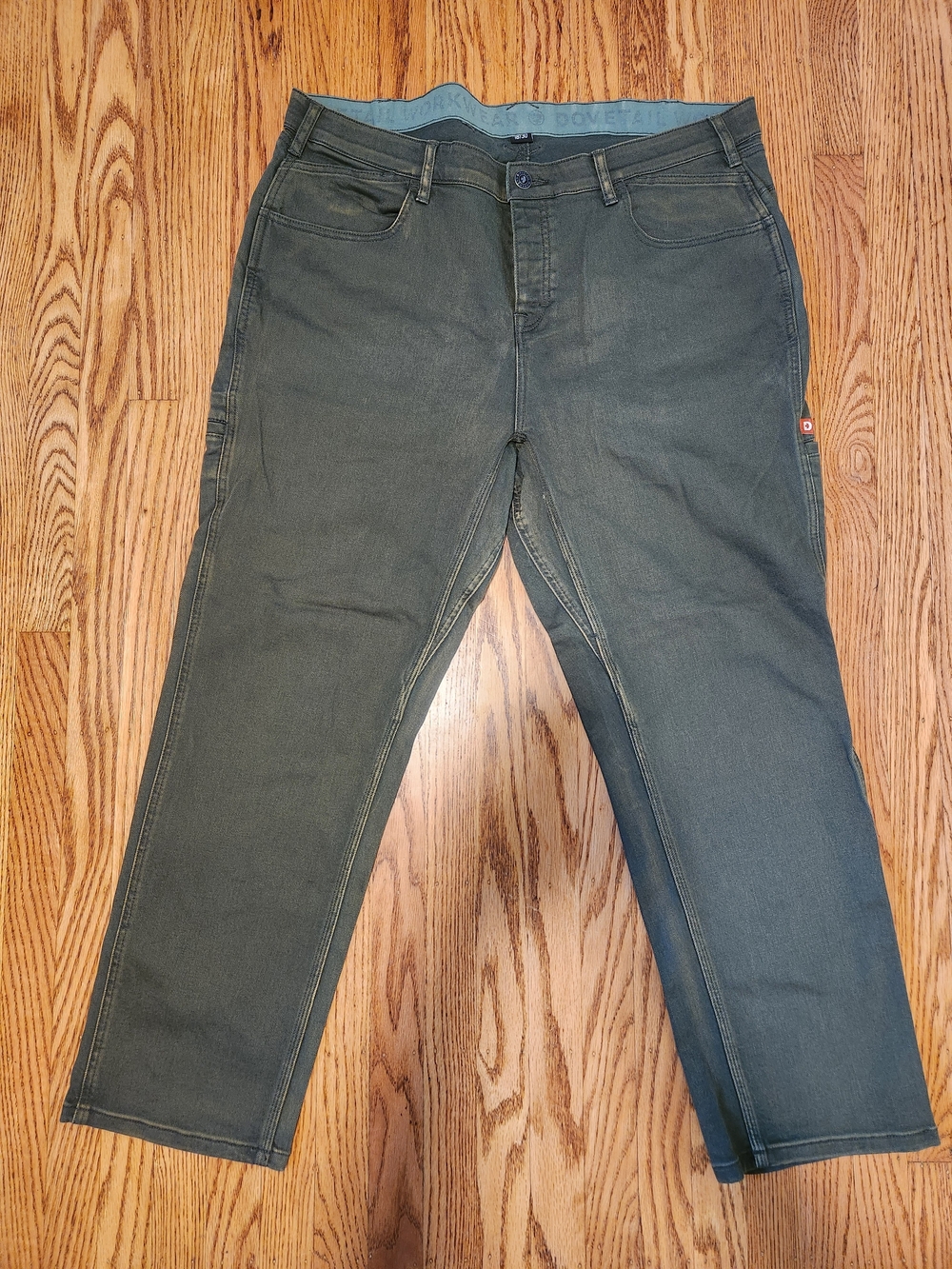 Dovetail Carpenter Pant Olive Green 18/30